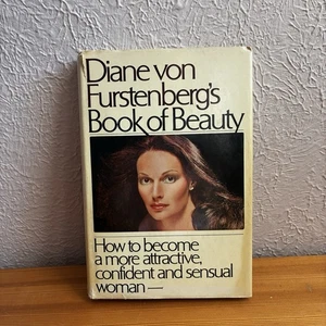 Diane von Furstenberg's Book of Beauty Hardcover SIGNED/AUTOGRAPHED 1st Ed. 1976 - Picture 1 of 10