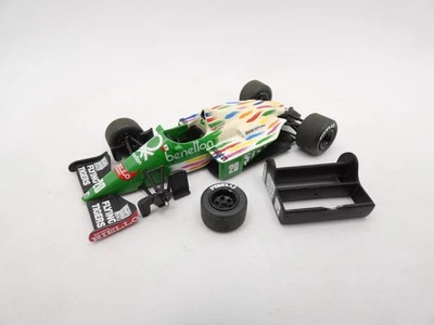 Benetton Ford B186 Gerhard Berger #20 1986 1/43 Meri F1 Kit Montato Difetto - Immagine 1 di 3