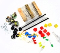 Electronic Parts Pack KIT for ARDUINO component Resistors Switch Button