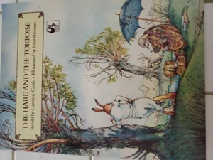THE HARE AND THE TORTOISE By Caroline Castle Softcover NEW - Picture 1 of 3