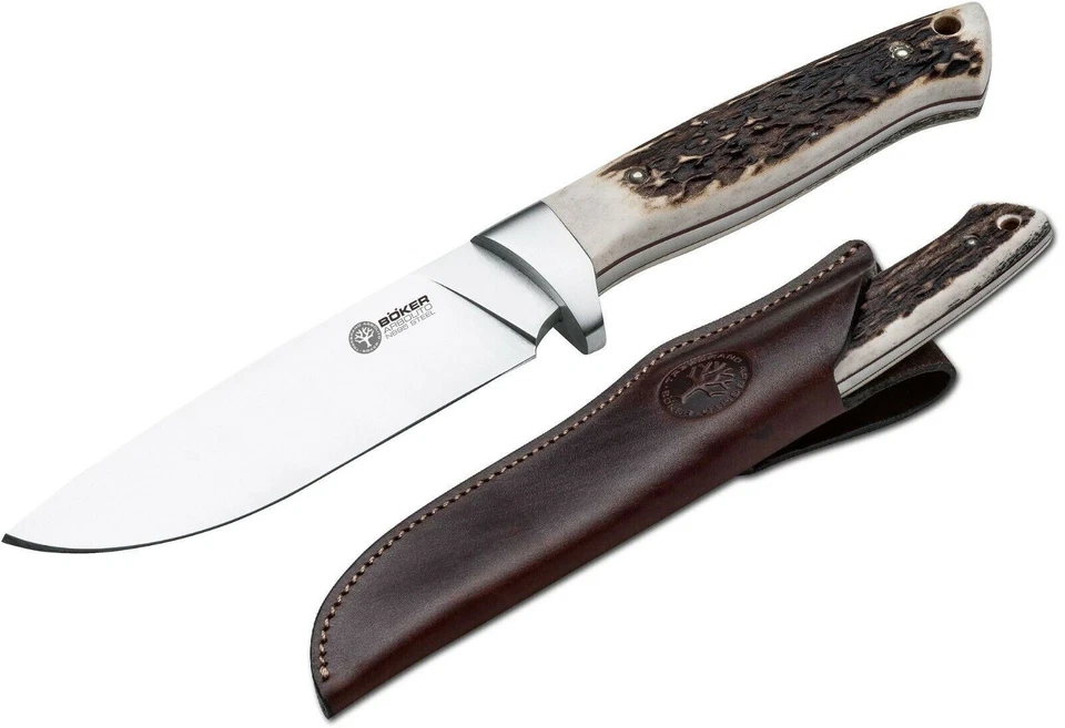 Boker 02BA351H Arbolito Hunter Stag Knife
