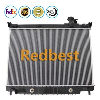 Aluminum Radiator For 2002-09 Chevy Trailblazer EXT Envoy XL XUV Rainier 4.2L l6 - Image 1 of 4