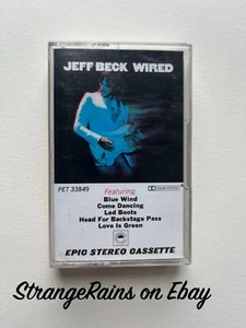 Jeff Beck Wired Cassette Tape Yardbirds ~~~~~ TESTED - Picture 1 of 6