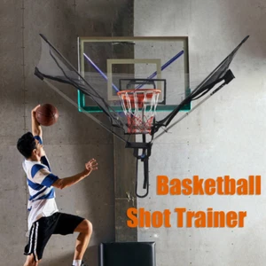 Basketball Schuss Trainer tragbares Rebounder Netz mit leichtem Rücknahmesystem - Bild 1 von 14