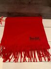Nwt Coach 76393 Embroidered Horse And Carriage Cashmere Muffler Scarf