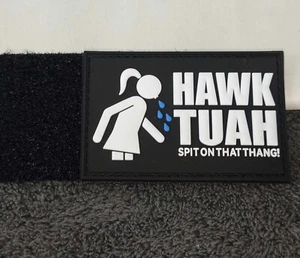 ***SALE***Hawk Tuah!!! Spit On That Thang!!!-PVC Patch - Bild 1 von 4