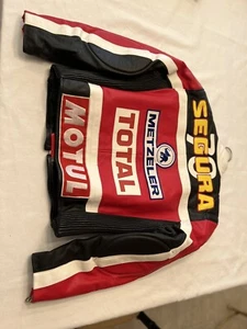 vintage leather motorcycle jacket M/L - Picture 1 of 5