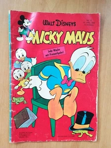 MICKEY MAUS HEFT  15 / 1958 / ORGINAL HEFT / Z 2 - Picture 1 of 3