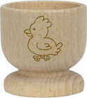 'Friendly Chicken' Wooden Egg Cup (EC00007731)
