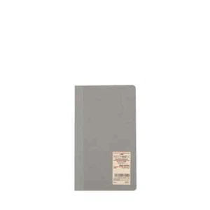 MUJI Slim notebook Horizontal ruled Vertical dot B6 Light gray 40 sheets - Picture 1 of 2
