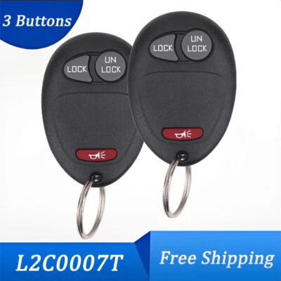 2 For 2007-2008 Isuzu i-370/i-290/Chevy Colorado Remote Control Key Fob L2C0007T — 第 1/4 张图片
