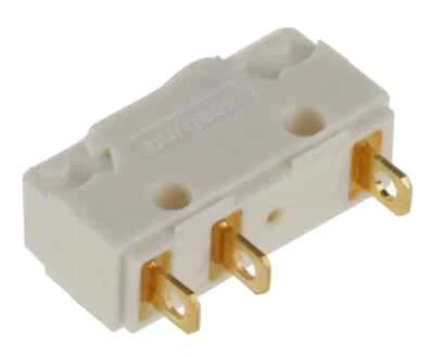 Saia-Burgess V4N Plunger Micro Switch Solder Terminal 5A @250 Vac SPDT
