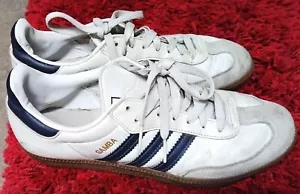 Adidas Samba weiß 42 2/3 gebraucht guter Zustand - Bild 1 von 4