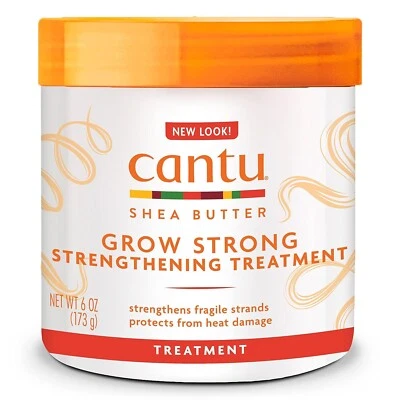 Tratamiento Fortalecedor Fuerte Cantu Grow, 6 Oz, Blanco Foto 1 de 4