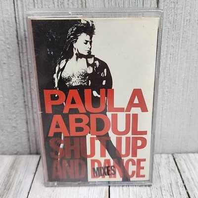 Paula Abdul Shut Up And Dance Mixes Cassette Tape 1990 - Image 1 of 4
