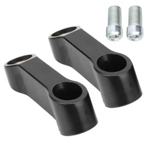 Adaptador de extensión espaciadores elevadores de espejo de motocicleta M10 de 0,4 pulgadas 2 piezas acceso universal - Imagen 1 de 3