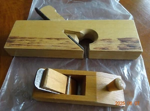 Handhobel aus Holz 2 St. Minihobel + Simshobel Holzhobel Werkzeug - Bild 1 von 4