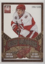 2012-13 Panini Rookie Anthology Elite Great Outdoors /500 Nicklas Lidstrom HOF