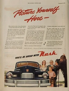 1946 Nash Motor Kelvinator Corporation Vintage Ad Picture yourself here - Picture 1 of 1