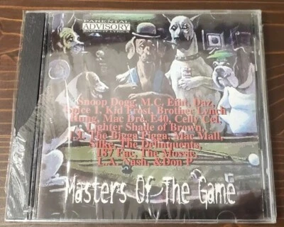 Masters of the Game Rap CD - Snoop Dogg Kid Frost Mac Dre MC NEW - Image 1 of 4