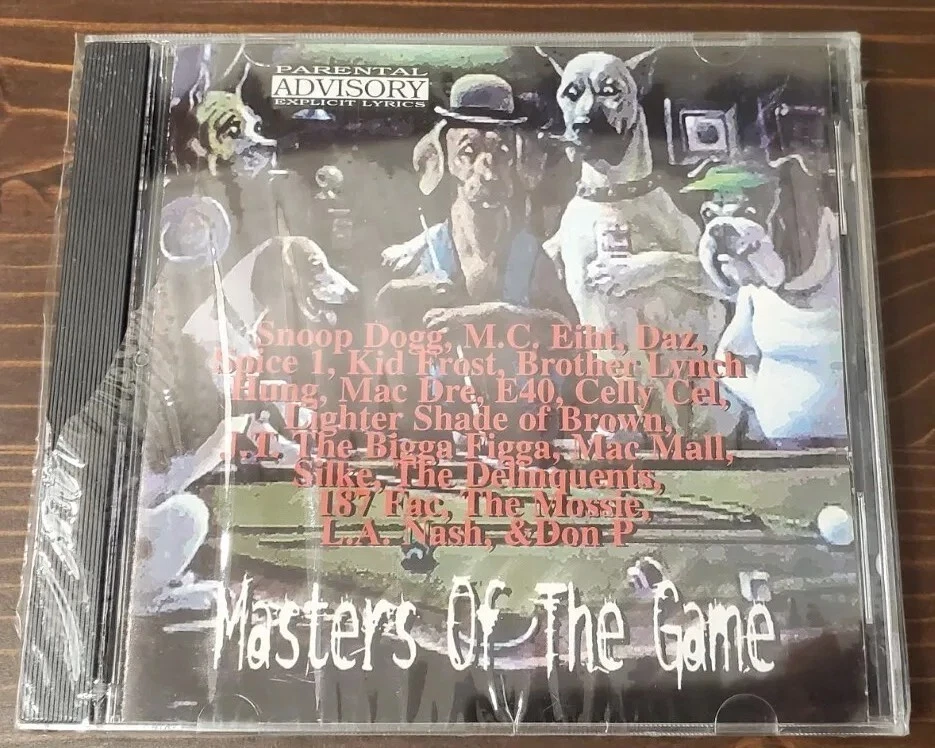 Masters of the Game Rap CD - Snoop Dogg Kid Frost Mac Dre MC NEW - Image 1 of 4