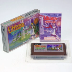 Used Pony Canyon 1989 Ultima Road to The Saint Nintendo Famicom NES Retro Japan  - Picture 1 of 12