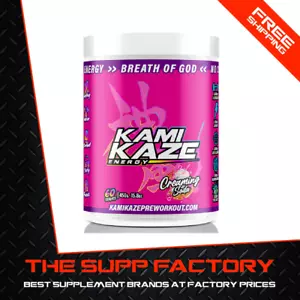 Athletic Sport KAMIKAZE 60srv CREAMING SODA| Strong Pre Workout Energy High Stim - Picture 1 of 2
