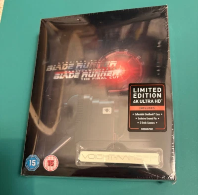 Blade Runner Final Cut Limited Edition 4K UHD STEELBOOK UK Titans of Cult SEALED - Image 1 of 4