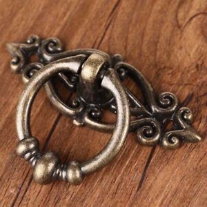 Hardware Antique Alloy Handle Retro Drawer Pull Ring-Cabinet Handle Hanging-Ring