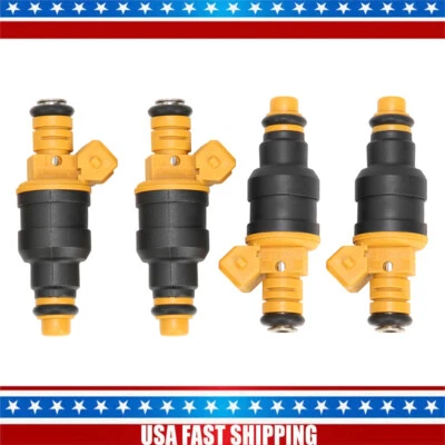 4pcs Flow of Matched Fuel Injectors 280150943 For Ford F150 F250 F350 1990-2005 - Image 1 of 4