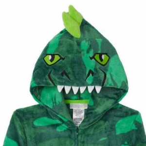NEW! BOY'S YOUTH SAINT EVE BY KOMAR KIDS HOODED 1 PIECE FLEECE SLEEPER! VARIETY - Picture 1 of 3
