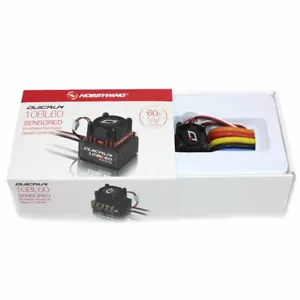 Hobbywing QUICRUN 10BL60 Sensored 60A 2-3S Lipo BEC Speed Controller Brushless - Picture 1 of 6