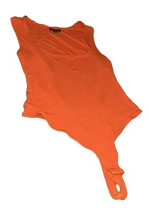 Body Wild Fable de una pieza naranja tanga de una pieza sin mangas cuello cuadrado - Imagen 1 de 7