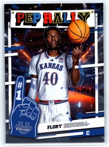 Flory Bidunga 2024-25 Bowman University Chrome Pep Rally #PR-9 - Foto 1 di 10