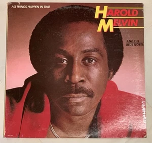 Harold Melvin & the Blue Notes SEALED Lp All Things Happen In Time MCA5261 1981 - Picture 1 of 2