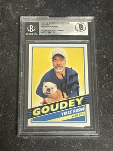 Vince Russo Auto 2020 UD Goodwin Champions Goudey WWE WWF WCW TNA NWO DX BECKETT - Picture 1 of 3