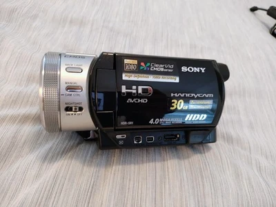 Sony Handycam HDR-SR1 30GB Hard Drive High Definition Video Camera Tested - Image 1 of 4
