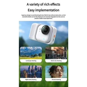 ClearGlass Cover Anti Slip Rotating Mechanism For Wearable Action Camera Devices - Picture 1 of 8