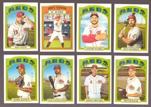 2021 Topps Heritage w/SP 1-500 - CINCINNATI REDS Team Set - Picture 1 of 4