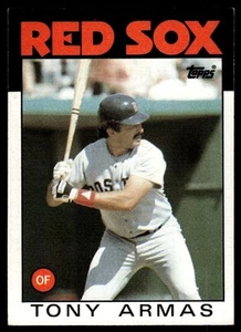 1986 Topps #255 Tony Armas - Picture 1 of 2