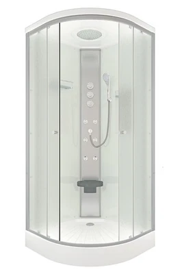 AcquaVapore Duschkabine Fertigdusche Dusche Komplettkabine D10-20M1 100x100 cm - Bild 1 von 4