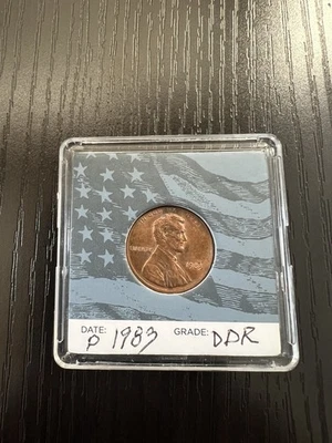 BOOM;  1983 *DDR*  Lincoln Cent Error - Image 1 of 4