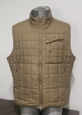 Chaleco Royal Robbins Para Hombre Nylon Acolchado Bolsillos Cremallera Caqui Negro Talla XL Foto 1 de 4