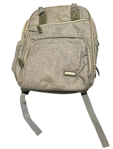 Iniuniu Wickeltasche Rucksack (Modell YW198) grau - mit Aufbewahrungstasche - Bild 1 von 5