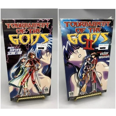 SEALED Tournament of the Gods 1 & 2 Anime VHS Eng Sub SoftCel HTF - Image 1 of 4