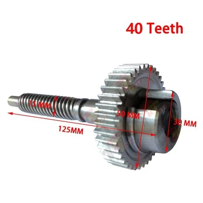 Freno de estacionamiento de metal 40 dientes engranaje para BMW Serie 7 BMW E65 E66 745i 750i 760Li Foto 1 de 4