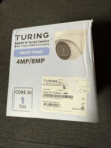 Turing TP-MMD4MV2 Smart Series 4MP Network Dome Camera With TP-MDJB JUNCTION BOX - Picture 1 of 5