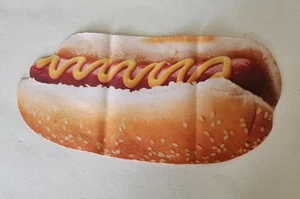 NEU! Nerdwax Jinkies HOT DOG BUN Mikrofaser Brillengläser Reinigungstuch - Bild 1 von 2