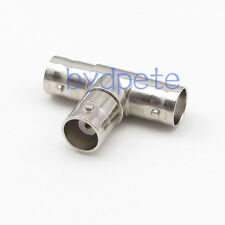 BNC female jack Adapter T-Shape Type connector bydpete high quality 50ohm Coax