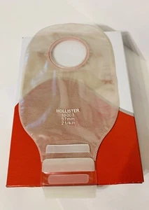 5 Hollister 18003 New Image 2-Pc Drainable Pouches 2-1/4" Pack/5 Pouches, No Box - Picture 1 of 3